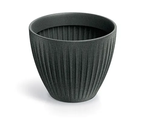 Donica Latia Round TLRO40 granite graphite 40cm