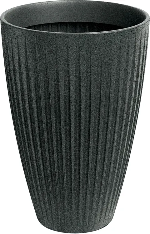 Donica Latia Round TLRO40 H grafitowa 40 cm