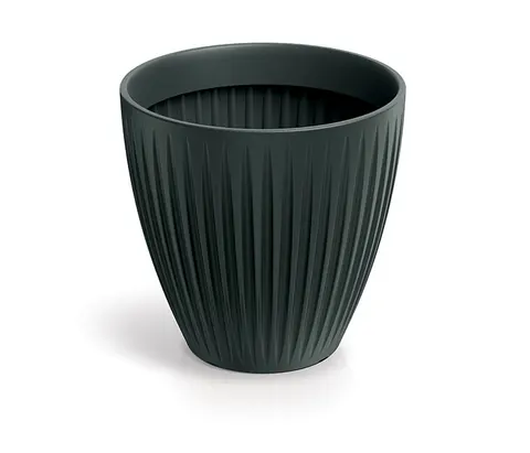 Donica Latia Round Midl TLRO40M antracyt 40cm