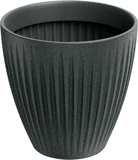 Donica Latia Round Midl TLRO40M grafitowa 60cm