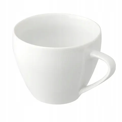 Filiżanka Cappuccino 350 ml moderna biała