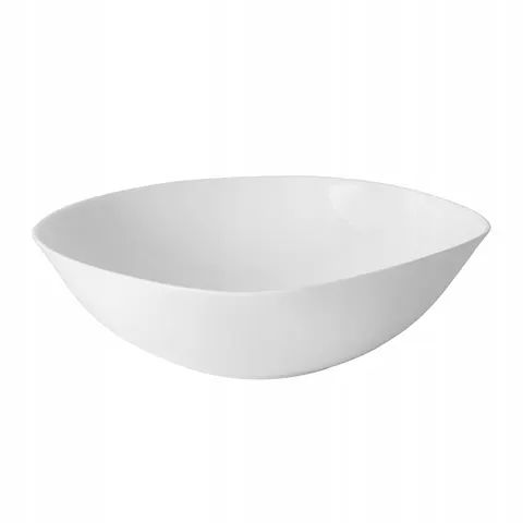 SALATERKA WHITE HARMONY 22cm szkło hartowane
