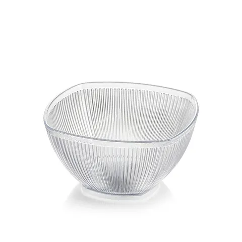 MISKA 1,57L KWADRATOWA TRANSPARENTNA AKRYLOWA *7677