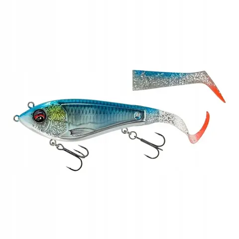 Wobler Savage Gear Deviator Tail 16,5 cm 48 g Blue Chrome SS