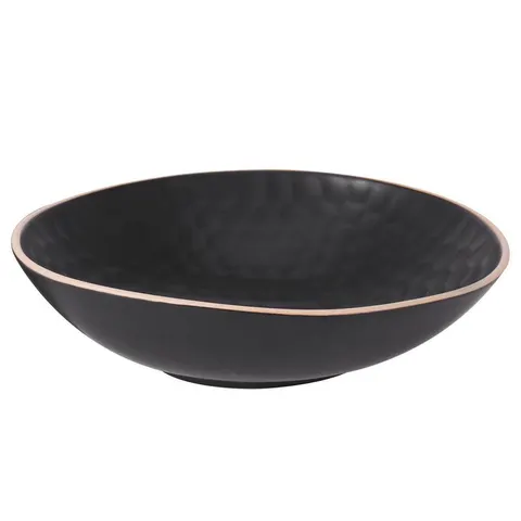 MISKA KAMIONKA 850ml 22cm SALATERKA CZARNA