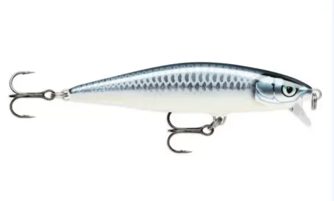 Wobler Rapala Flat Rap Baby Asplus pływający 8 cm
