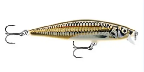 Wobler Rapala Flat Rap Pla Sew 8cm
