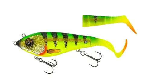 Wobler Savage Gear Deviator Tail 16,5 cm SS Firetiger