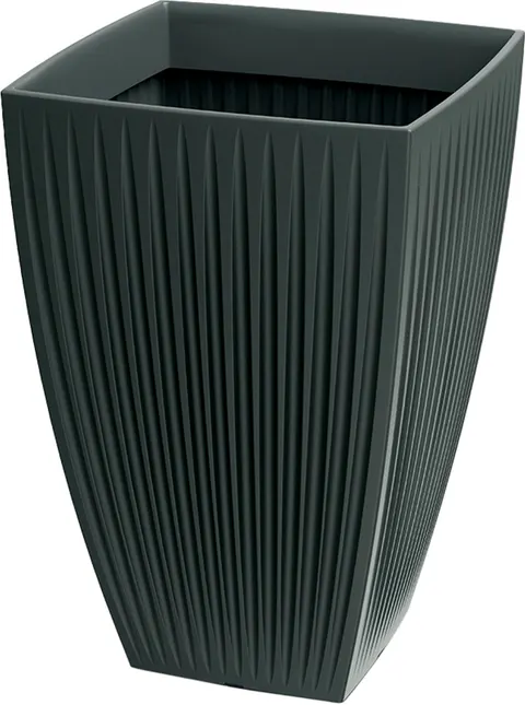 Donica Latia Square Midl TLSO40H-466R antracyt 40 cm