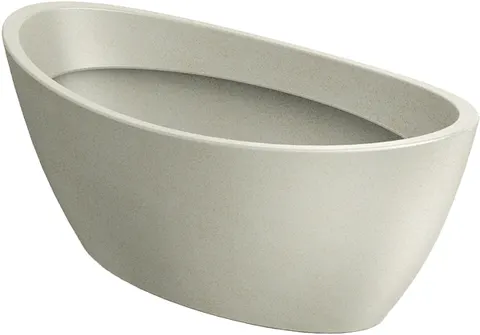 Doniczka ARIA Oval 60 × 28 cm piasek