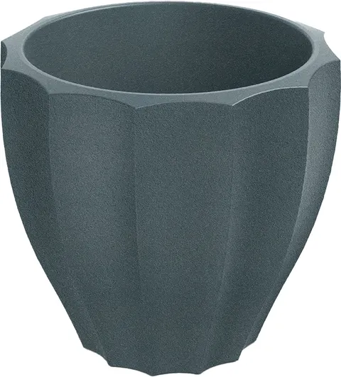 Doniczka RONA Round 40 cm 11L - szary beton