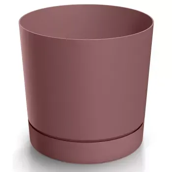 Doniczka plastikowa Tubo P marsala 24 cm