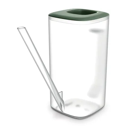 Konewka Tubi transparentny/zielona pinia 1,6l