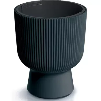 Doniczka Milly z wkładem antracytowa 29,8 cm