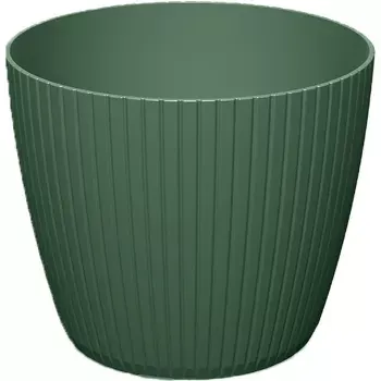 Doniczka plastikowa Lamia zielona pinia 14cm