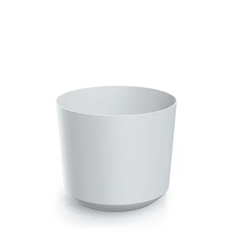 Doniczka plastikowa TUBO biała 24 cm