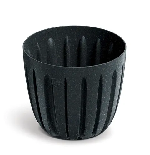 Doniczka plastikowa WARIO antracytowy ECO 14cm