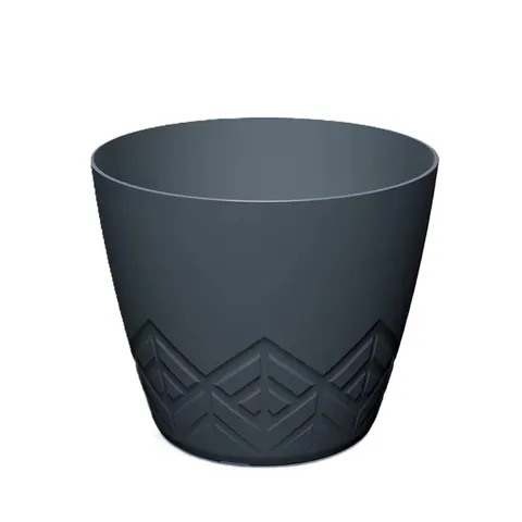 Doniczka plastikowa Areco antracyt 16 cm
