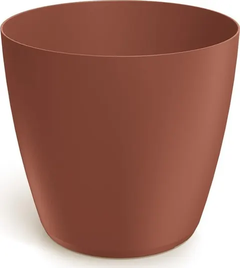 Doniczka osłonka plastikowa cylindryczna Mate cegła palona 12 cm