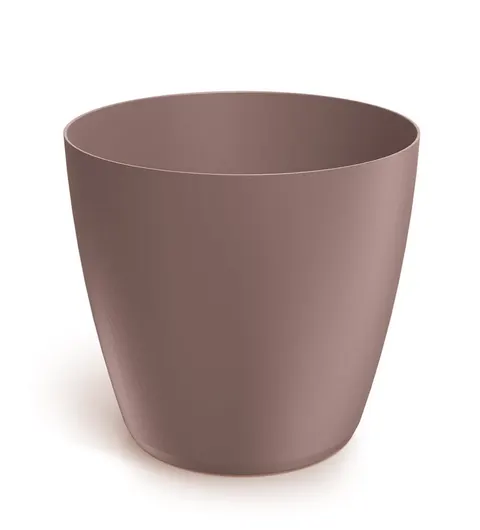 Doniczka osłonka plastikowa cylindryczna Mate marsala 18.2cm