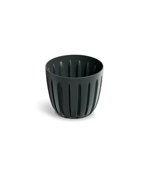 Doniczka plastikowa WARIO węgiel 14cm