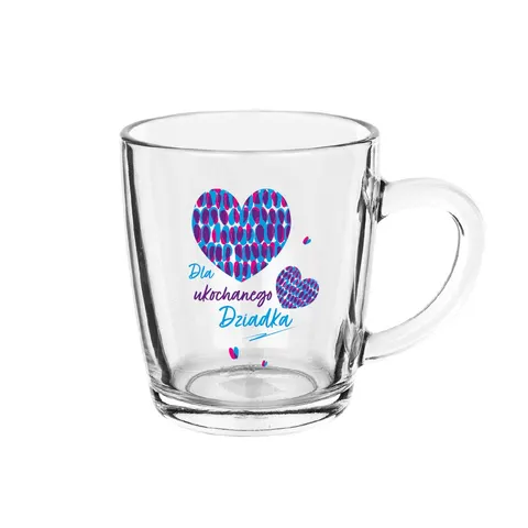 KUBEK Z DEKORACJĄ DZIEŃ DZIADKA 350ml GIFT BOX