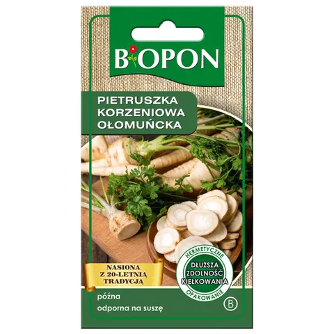 Biopon - nasiona pietruszka korzeniowa ołomuńcka 3g