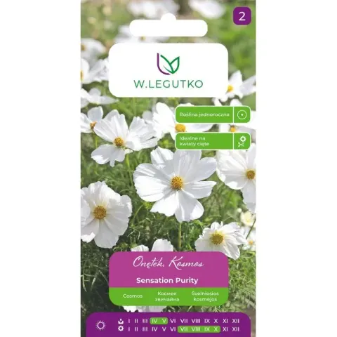 Nasiona Onętek, Kosmos Sensation Purity biały 1g