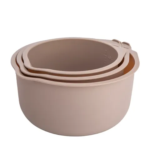 KOMPLET 3 MISEK 1,5L - 2L - 3L TAUPE