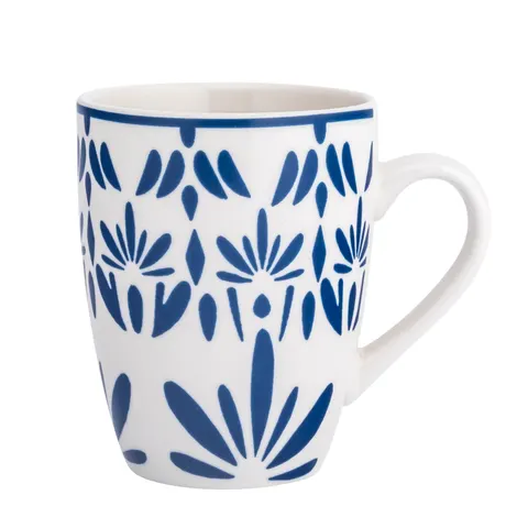 KUBEK PORCELANOWY BARYŁKA LAZUR 320ml