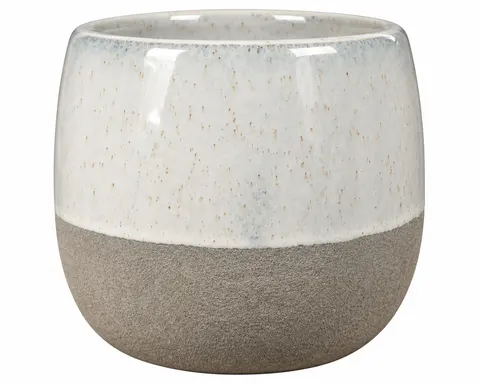 CIEŚLAK DONICA CERAMICZNA DUET CAULDRON BLUE D15 H13