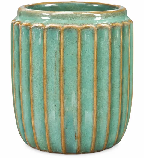 CIEŚLAK DONICA CERAMICZNA HAMLET CYLINDER SAGE D17 H17