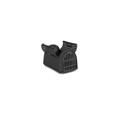 Transporter dla psa i kota IMAC Linus Cabrio czarny 50 × 32 × 34,5 cm