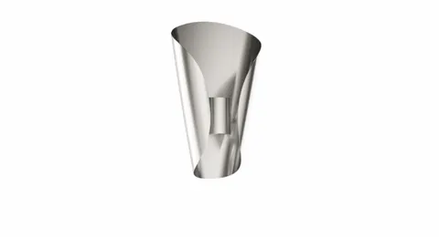 Kinkiet Ogrodowy AL-LED-WL/2 EDELSTAHL 'BOSARO' 94779