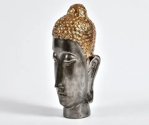 Etno Figurka Głowa Buddy