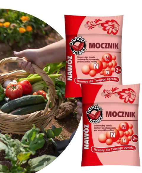 Nawóz Uniwersalny 2 szt Mocznik 2kg Ogród Start