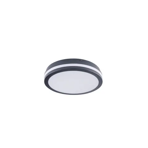 Plafoniera LED, okrągła , 2060lm, 4000K, IP54, grafit BENO 24W NW-O-GR