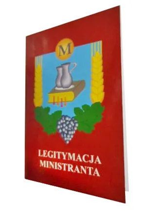 Legitymacja ministranta - 03065