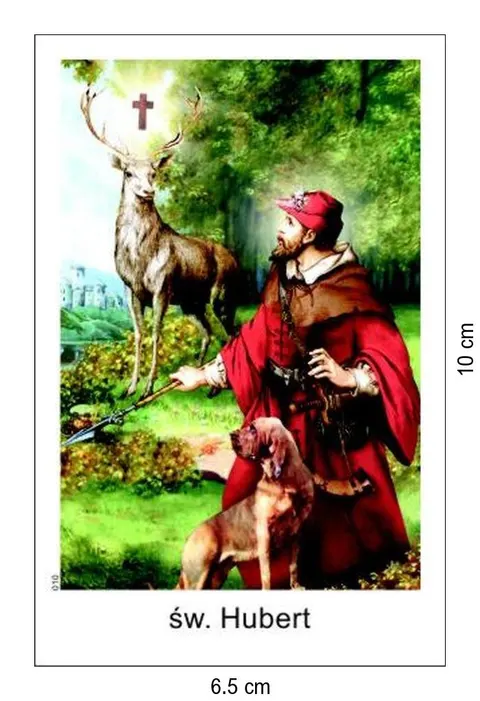 Obrazek św. Hubert. Patron myśliwych i leśników - 04251