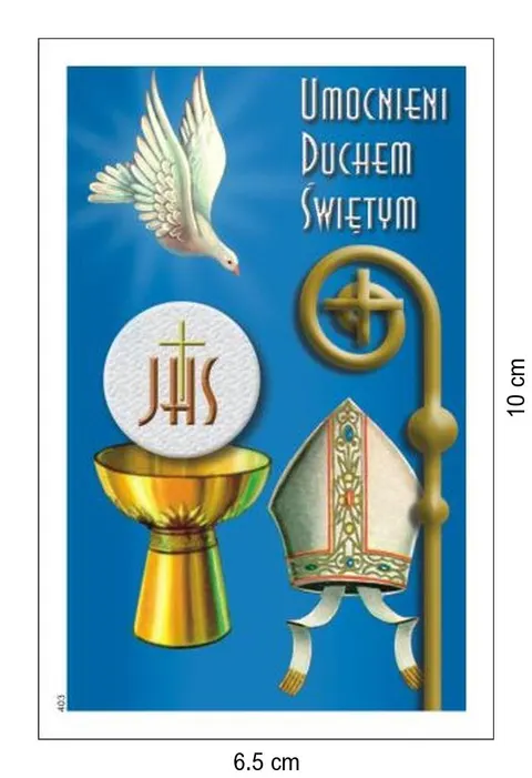 Obrazek Umocnieni Duchem Świętym (bez modlitwy) - 04279