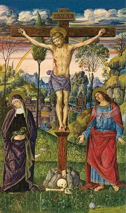 Obrazek Jezus na krzyżu (bez tekstu) - 06811