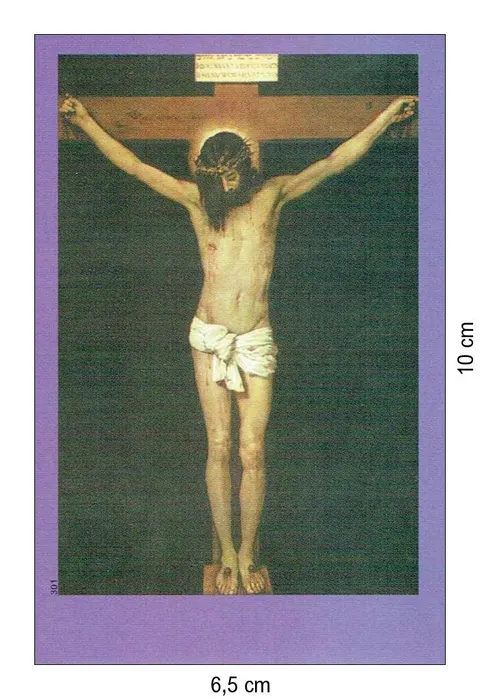 Obrazek Chrystus Ukrzyżowany (bez modlitwy) - 07625