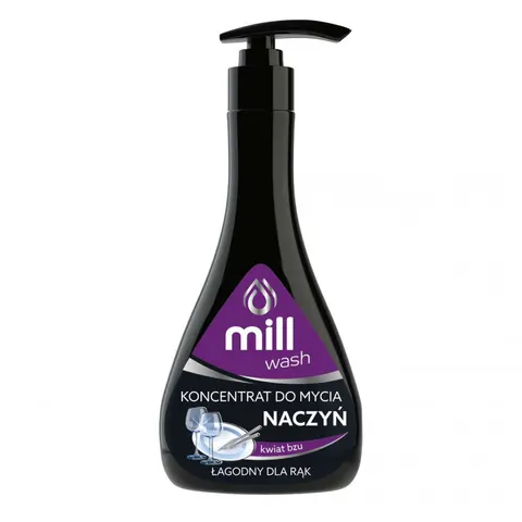 MILL wash Koncentrat balsam do mycia naczyń 555 ml Kwiat bzu