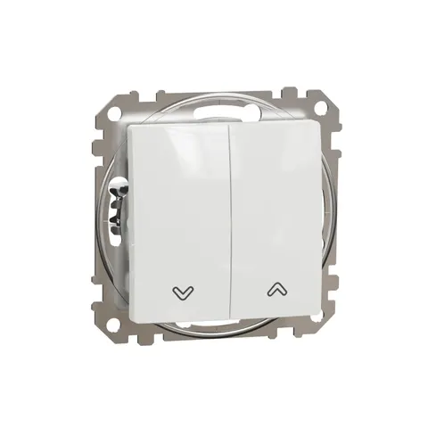Sedna Design & Elements Przycisk żaluzjowy, biały; SDD111114, SCHNEIDER ELECTRIC