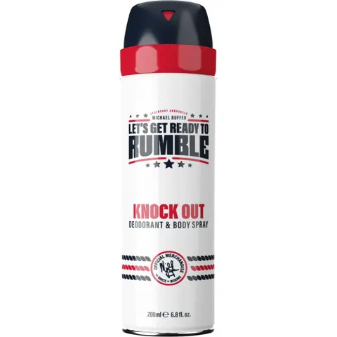 RUMBLE MEN Dezodorant męski KNOCK OUT, 200 ml