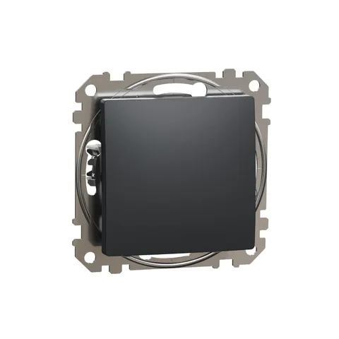Sedna Design & Elements Łącznik 1-biegunowy, czarny antracyt; SDD114101, SCHNEIDER ELECTRIC
