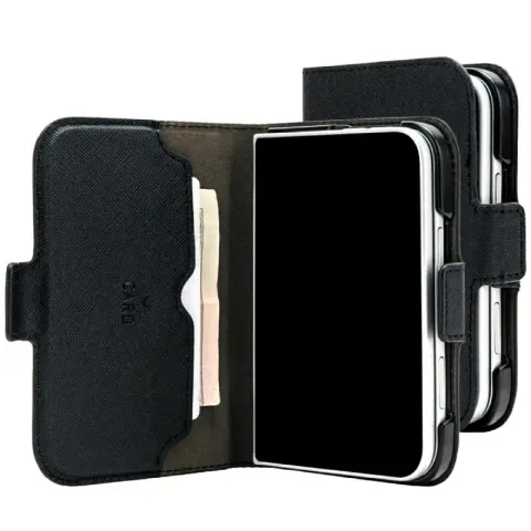 Etui Mercury JPremium Wallet Diary do iPhone Duo Czarne - Black