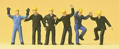 Robotnicy kolejowi, Preiser 14105, figurki H0-1:87