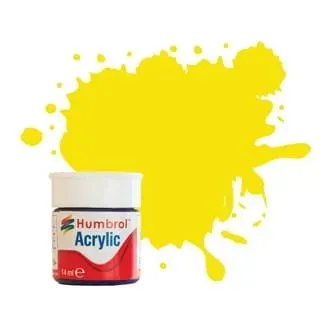 Farba Humbrol Acrylic 99 Lemon Matt, AB0099