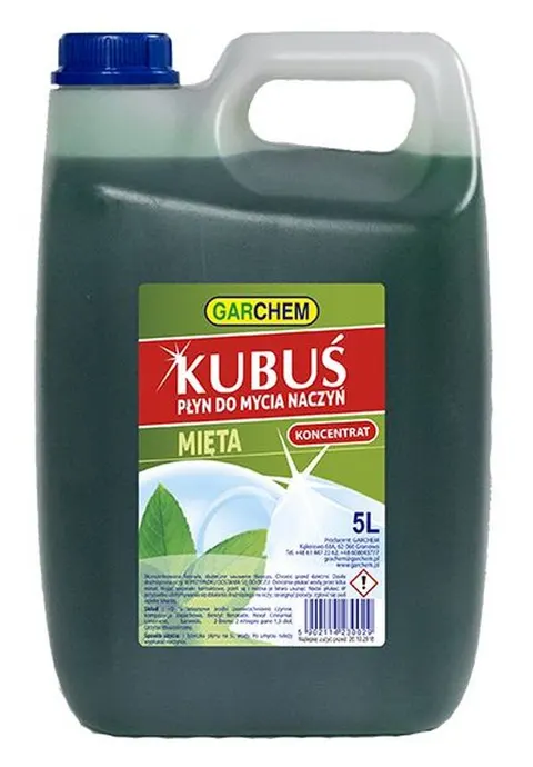Kubuś płyn do naczyń 5l miętowy